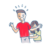 Please Don't Ever Leave Me sticker #5730629