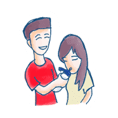 Please Don't Ever Leave Me sticker #5730637
