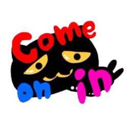 KITTEN BLACK sticker #5730807