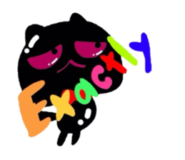 KITTEN BLACK sticker #5730809