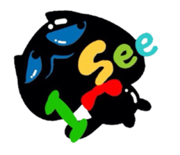 KITTEN BLACK sticker #5730820