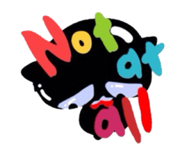 KITTEN BLACK sticker #5730826