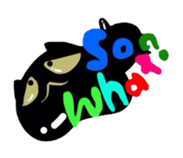 KITTEN BLACK sticker #5730833