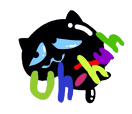 KITTEN BLACK sticker #5730837