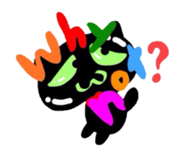 KITTEN BLACK sticker #5730839
