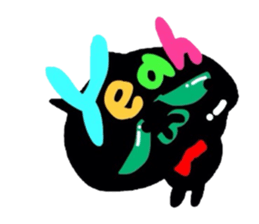 KITTEN BLACK sticker #5730840