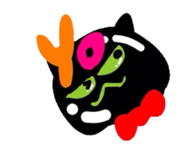 KITTEN BLACK sticker #5730842