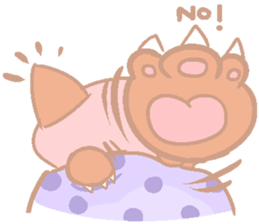 Cute red girl with Wolf story tale sticker #5731031