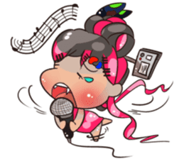 Backpacker Girl sticker #5731323