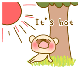 moka&moko Sticker Summer ver. sticker #5731522