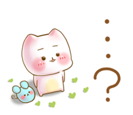 For those who like the white cat sticker #5731914