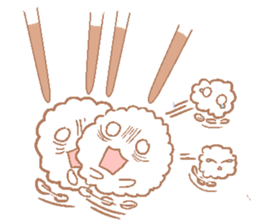 wasabi and meshi friends sticker #5731925