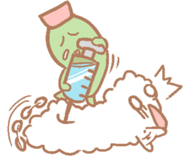 wasabi and meshi friends sticker #5731939