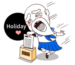 I am Mr.Sailor suit (World) sticker #5732091