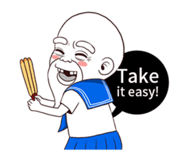 I am Mr.Sailor suit (World) sticker #5732109