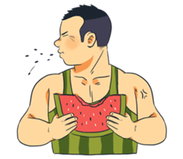 Watermelon-san sticker #5732408