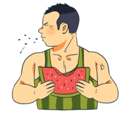Watermelon-san sticker #5732408