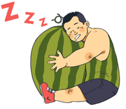 Watermelon-san sticker #5732409