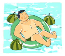 Watermelon-san sticker #5732412