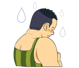 Watermelon-san sticker #5732416