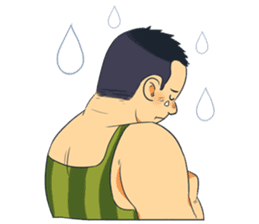 Watermelon-san sticker #5732416