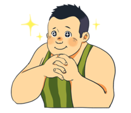 Watermelon-san sticker #5732417