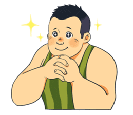 Watermelon-san sticker #5732417