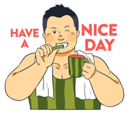 Watermelon-san sticker #5732419