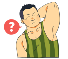 Watermelon-san sticker #5732423