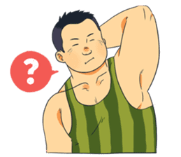Watermelon-san sticker #5732423
