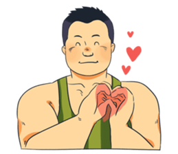 Watermelon-san sticker #5732434