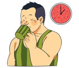 Watermelon-san sticker #5732436