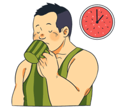 Watermelon-san sticker #5732436