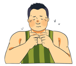 Watermelon-san sticker #5732437