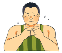 Watermelon-san sticker #5732437