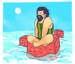 Watermelon-san sticker #5732441
