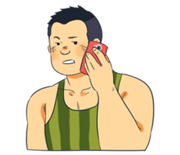 Watermelon-san sticker #5732443
