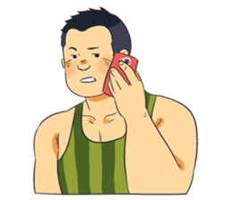 Watermelon-san sticker #5732443