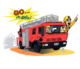 Fire and Rescue Bangkok Thailand sticker #5732767