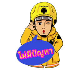 Fire and Rescue Bangkok Thailand sticker #5732770