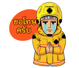 Fire and Rescue Bangkok Thailand sticker #5732771
