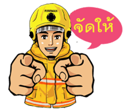 Fire and Rescue Bangkok Thailand sticker #5732773