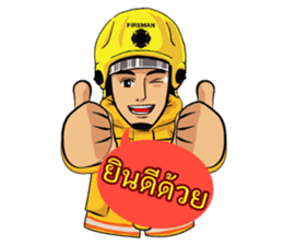 Fire and Rescue Bangkok Thailand sticker #5732777