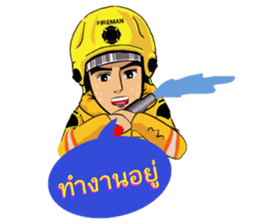 Fire and Rescue Bangkok Thailand sticker #5732783