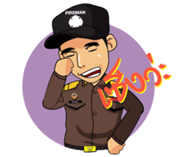Fire and Rescue Bangkok Thailand sticker #5732791