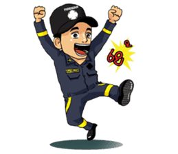 Fire and Rescue Bangkok Thailand sticker #5732793