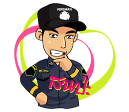 Fire and Rescue Bangkok Thailand sticker #5732795