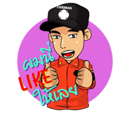 Fire and Rescue Bangkok Thailand sticker #5732802