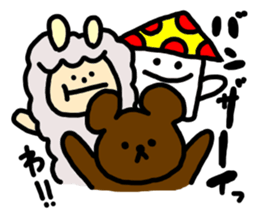 One thing threesome sticker #5733443