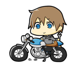 Girl's Rider sticker #5733806